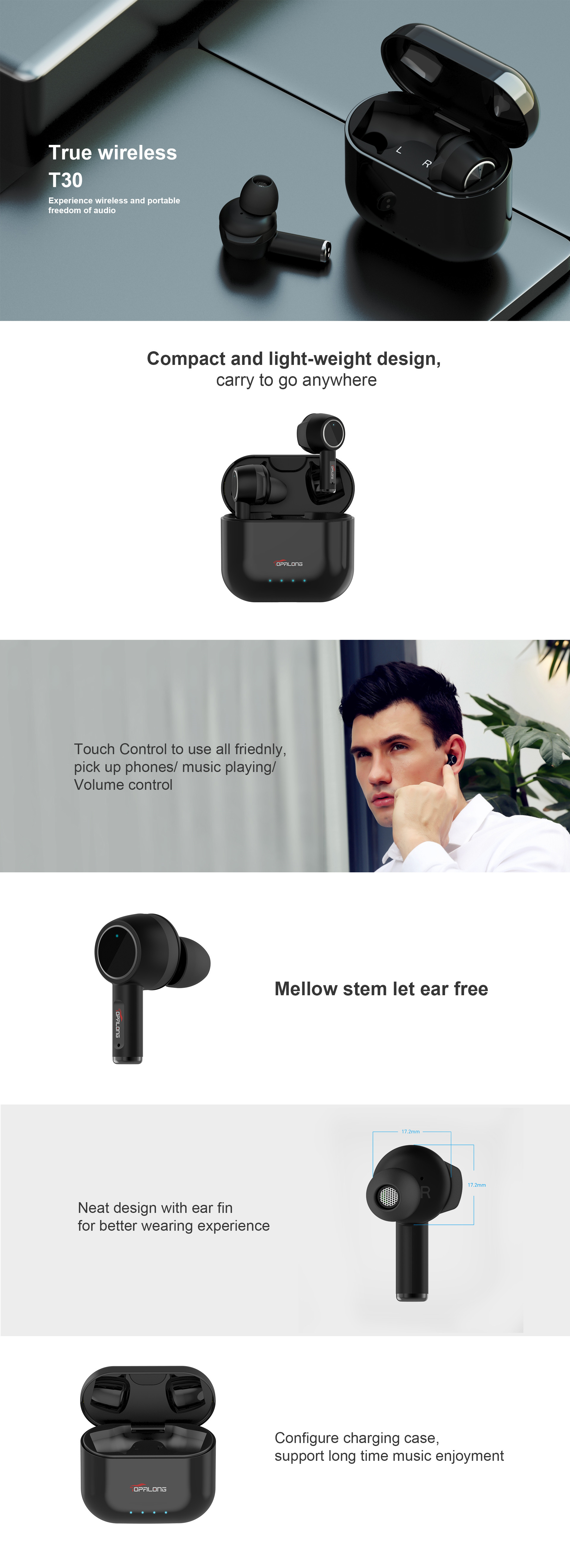 Unbound wireless earbuds t031 2025